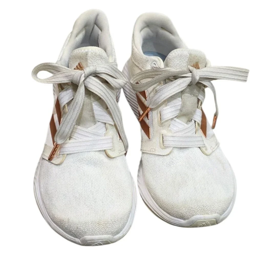 Adidas Women’s Running Sneakers  White & Rose Gold  Size 5.5